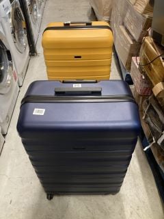 2 X HARDSHELL SUITCASES