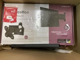 LARGE QTY OF ITEMS INC AVF MULTI POSITION WALL MOUNT