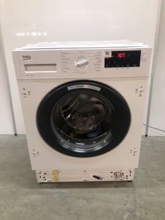 BEKO 7KG INTEGRATED WASHING MACHINE MODEL: WTIK76121 RRP: £399 (EX DISPLAY)