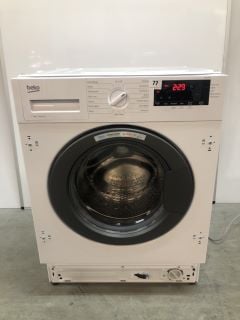 BEKO 7KG INTEGRATED WASHING MACHINE MODEL: WTIK76121 RRP: £399 (EX DISPLAY)