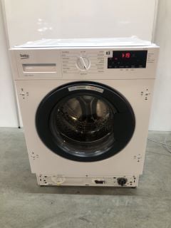 BEKO 8KG INTEGRATED WASHING MACHINE MODEL: WTIK84121 RRP: £379 (EX DISPLAY)