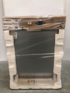 BOSCH INTEGRATED DISHWASHER MODEL: SMV2ITX18G RRP: £429 (EX DISPLAY)