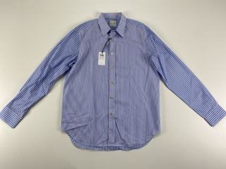 PAUL SMITH GENT'S S/C TAILORED SHIRT. SIZE: 16, MADE FROM: 100% COTTON. RRP: £285