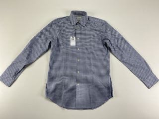 PAUL SMITH GENT'S S/C TAILORED SHIRT. SIZE: 15, MADE FROM: 100% COTTON. RRP: £170