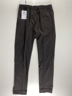 PAUL SMITH GENT'S DRAWCORD TROUSER. SIZE: 30, MADE FROM: 60% FLEECE WOOL/VIRGIN WOOL. RRP: £325