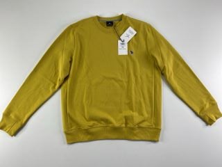 PAUL SMITH MEN'S REG FIT SWEATSHIRT. SIZE: XL, MADE FROM: 100% ORGANIC COTTON. RRP: £100