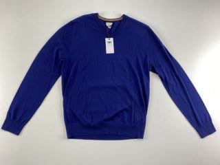 PAUL SMITH GENT'S PULLOVER V NECK. SIZE: S, MADE FROM: 100% MERINO WOOL. RRP: £200