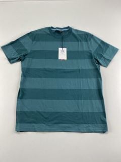 PAUL SMITH MEN'S SS REG FIT T-SHIRT. SIZE: L, MADE FROM: 100% ORGANIC COTTON. RRP: £80