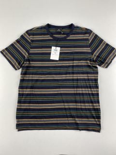 PAUL SMITH MEN'S REG FIT SS T SHIRT. SIZE: M, MADE FROM: 100% COTTON. RRP: £75