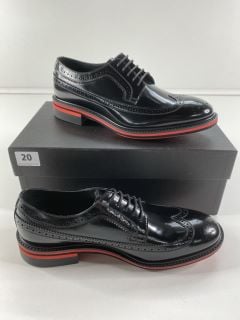 PAUL SMITH MEN'S SHOE CHASE BLACK. SIZE: 7, MADE FROM: 100% CALF LEATHER UPPER/RUBBER SOLE. RRP: £350