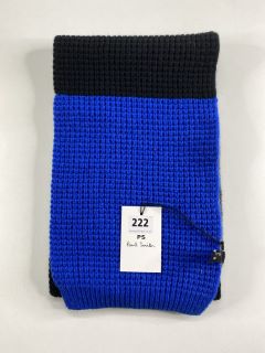 PAUL SMITH MEN'S SCARF 3 BLOCK. MADE FROM: 100% LAMBSWOOL KNITTED. RRP: £85