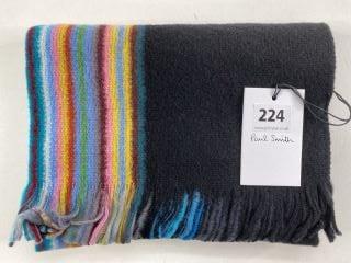 PAUL SMITH MEN'S SCARF REVRS OMBRE. MADE FROM: 100% WOOL. RRP: £85