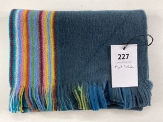 PAUL SMITH MEN'S SCARF REVRS OMBRE. MADE FROM: 100% WOOL. RRP: £85