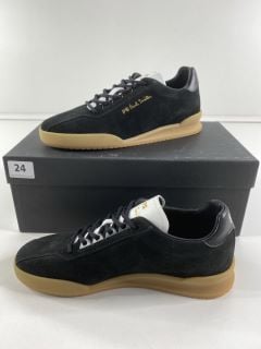 PAUL SMITH MEN'S SHOE ACHIRUS BLACK. SIZE: 6, MADE FROM: 100% COW LEATHER UPPER/RUBBER SOLE. RRP: £165