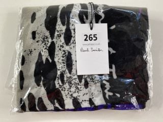 PAUL SMITH MEN'S SCARF WDCUT MOON. MADE FROM: 100% VISCOSE WOVEN. RRP: £140