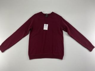 PAUL SMITH MEN'S PULLOVER CREW. SIZE: S, MADE FROM: 100% MERINO WOOL. RRP: £175