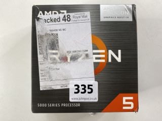 AMD 5 RYZEN 5000 SERIES PROCESSOR