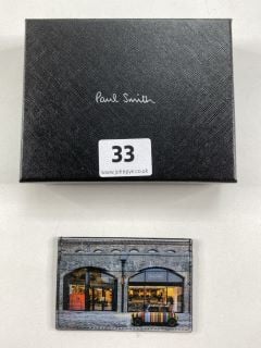 PAUL SMITH MEN'S WALLET CC MINI COAL. MADE FROM: 100% COW LEATHER. RRP: £125