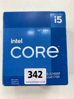 INTEL CORE I5 12TH GEN CHIP + FAN (SEALED)