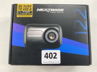 NEXTBASE DASH CAM DASH CAMERA IN BLACK: MODEL NO 122 (WITH BOX & ACCESSORIES)  [JPTN41025]