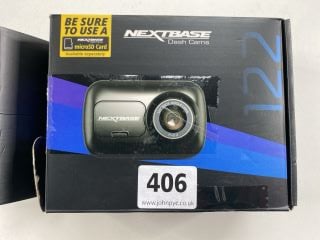 NEXTBASE DASH CAM DASH CAMERA IN BLACK: MODEL NO 122 (WITH BOX & ACCESSORIES)  [JPTN41031]