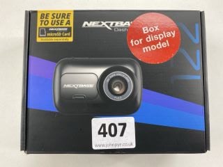 NEXTBASE DASH CAM DASH CAMERA IN BLACK: MODEL NO 122 (WITH BOX & ACCESSORIES)  [JPTN41030]