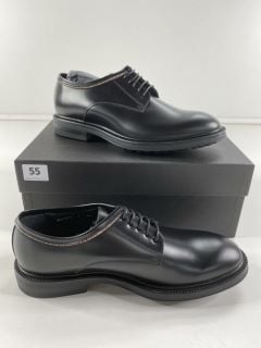 PAUL SMITH MEN'S SHOE RUTFORD BLACK MULTI TOPLIINE. SIZE: 7, MADE FROM: 100% COW LEATHER UPPER/RUBBER SOLE. RRP: £365