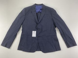 PAUL SMITH GENT'S SLIM FIT 2 BTN JACKET. SIZE: 46/56, MADE FROM: 99% WOOL 1% ELASTANE. RRP: £860