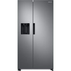 SAMSUNG SERIES 7 SPACEMAX FREESTANDING AMERICAN-STYLE FRIDGE FREEZER - MATT STAINLESS - MODEL NUMBER RS67A8811S9/EU - RRP £1479 (JOHN PYE WHITEGOODS CONDITION REPORT: UNIT POWERED UP, NO ERROR CODE A