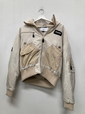 BOMBER JACKET BDG COLOUR BEIGE SIZE S(RRP 99€)-LOCATION 18A.