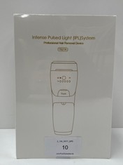 PROFESSIONAL HAIR REMOVAL DEVICE USING PULSED LIGHT SYSTEM MODEL T021K (SEALED) - LOCATION 13A.