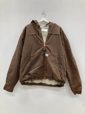 COAT BDG BROWN COLOUR SIZE M(RRP 125€)-LOCATION 6A.