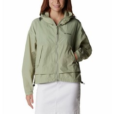 COLUMBIA PARACUTIE SLIDING JACKETS, COLOUR GREEN, WOMEN'S SIZE M (TOTAL RRP. 160€) - LOCATION 15A.