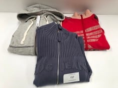 3 X JACKETS VARIOUS BRANDS AND SIZES INCLUDING BDG SIZE L (TOTAL RRP 189€) - LOCATION 23A.