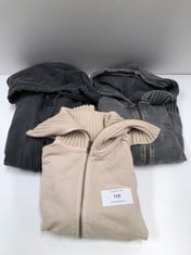 3 X JACKETS VARIOUS BRANDS AND SIZES INCLUDING BDG SIZE S (TOTAL RRP 200€) - LOCATION 23A.