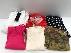 6 X DRESSES VARIOUS BRANDS AND SIZES INCLUDING MOTEL SIZE S (TOTAL RRP 599€) - LOCATION 47A.