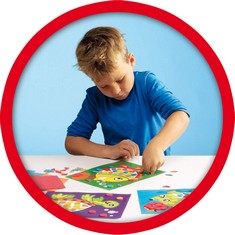 12 X SES APRENDO A HACER MOSAICOS PARA NIÑOS, MULTICOLOR (14827) - LOCATION 28A.