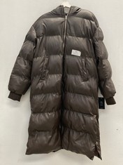 NA-KD COAT SIZE 44 BROWN - LOCATION 4A.