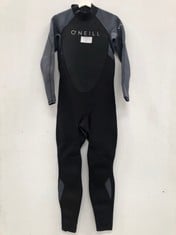 NOEPORENO O'NEILL WETSUIT BLACK AND GREY COLOUR SIZE .