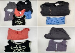 6 X GARMENTS VARIOUS BRANDS AND SIZES INCLUDING GREY TROUSERS SIZE L IETS FRANS (TOTAL RRP 369€) - LOCATION 15B.