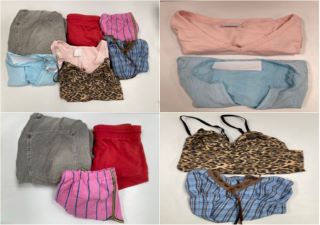 7 X GARMENTS VARIOUS BRANDS AND SIZES INCLUDING PINK T-SHIRT SIZE M IETS FRANS (TOTAL RRP 277€) - LOCATION 19B.