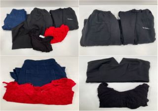 6 X GARMENTS VARIOUS BRANDS AND SIZES INCLUDING RED TOP SIZE XS MOTEL (TOTAL RRP 340€) - LOCATION 23B.