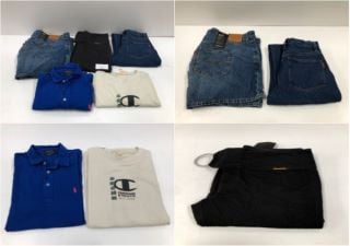 5 X GARMENTS VARIOUS BRANDS AND SIZES INCLUDING CHAMPION T-SHIRT SIZE L (TOTAL RRP 279€) - LOCATION 39B.