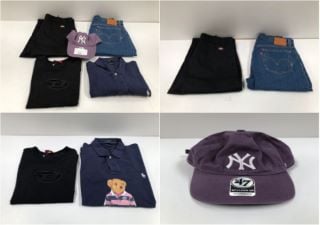 5 X GARMENTS VARIOUS BRANDS AND SIZES INCLUDING CHAMPION T-SHIRT SIZE L (TOTAL RRP. 285€) - LOCATION 43B.