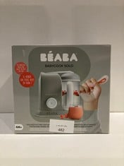 BÉABA BABYCOOK SOLO, 4-IN-1 BABY FOOD PROCESSOR, BLENDERS, COOKS AND STEAMS, FAST COOKING, DELICIOUS HOMEMADE FOOD FOR BABIES AND CHILDREN, COLOUR GREY, 1 PC (PACK OF 1) - LOCATION 32B.