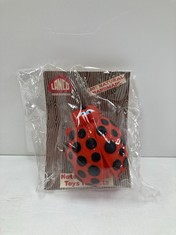 54 X NATURAL PET TOYS (LADYBIRD) - LOCATION 20B.