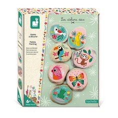 12 X JANOD CHILDREN'S CRAFT KIT , STONES FOR DECORATING FROM 6 YEARS OLD - LOCATION 21C.