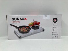 SUNAVO PORTABLE ELECTRIC COOKER MODEL CB-H12 - LOCATION 42C.