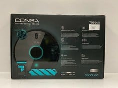 CECOTEC ROBOT HOOVER AND FLOOR CLEANER CONGA 7090 IA. ARTIFICIAL INTELLIGENCE AND LASER, 4 IN 1, 10000 PA, CYCLONIC TECHNOLOGY, APP, RECOGNISES OBJECTS, ROOMS, FLOORS AND PETS, ROOMPLAN 3.0 - LOCATIO