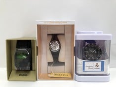 3 X WATCHES VARIOUS BRANDS INCLUDING CALYPSO MODEL K5752/6 - LOCATION 24C.